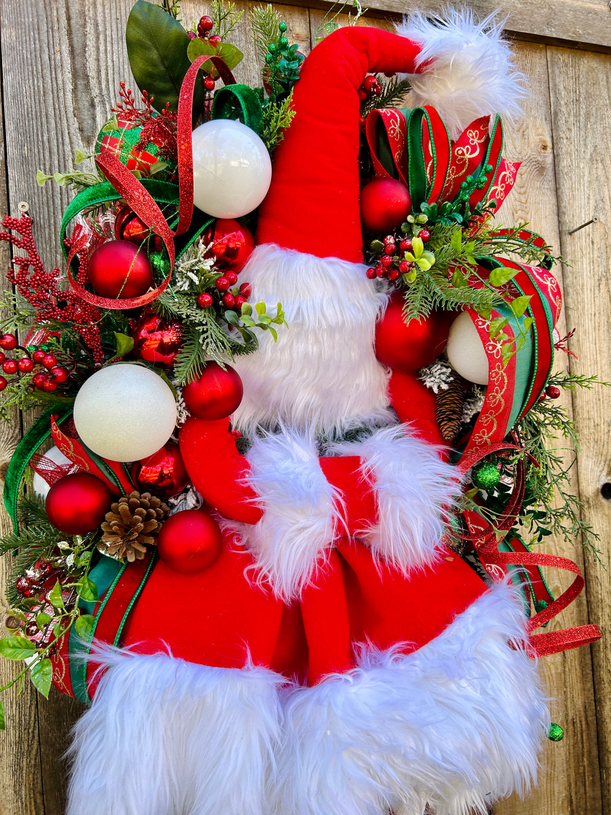 Santa diva Christmas wreath,santa deco mesh wreath, Christmas decorations, Christmas decor, holiday wreath, wreath for Christmas,